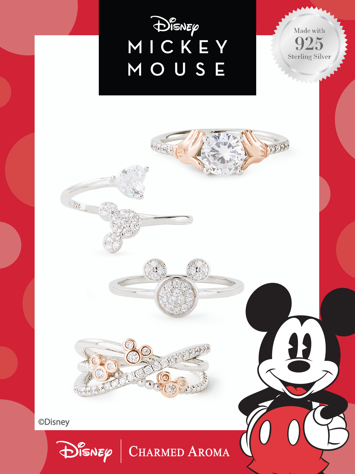 Disney® Mickey Mouse Candle - Ring Collection