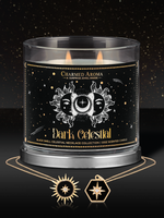 Dark Celestial Candle - Black Shell Celestial Necklace Collection