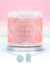 Vanilla Snowflake Candle - Snowflake Necklace Collection