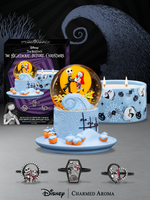 Disney® Nightmare Before Christmas Jack and Sally Snow Globe Candle & Jewelry Tray - Jack and Sally Ring Collection