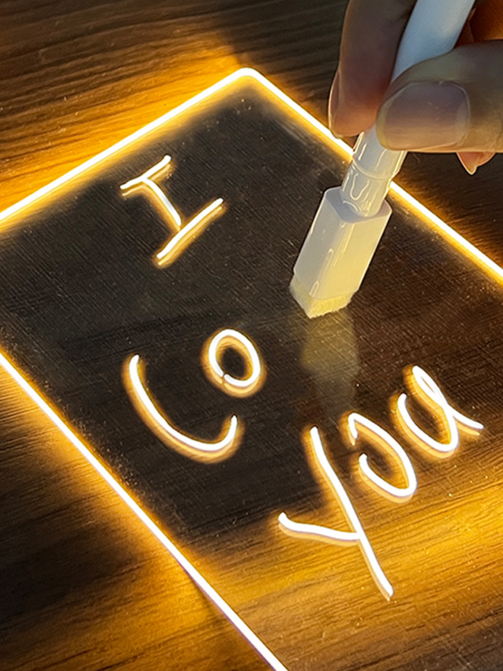 LED Night Light Message Board