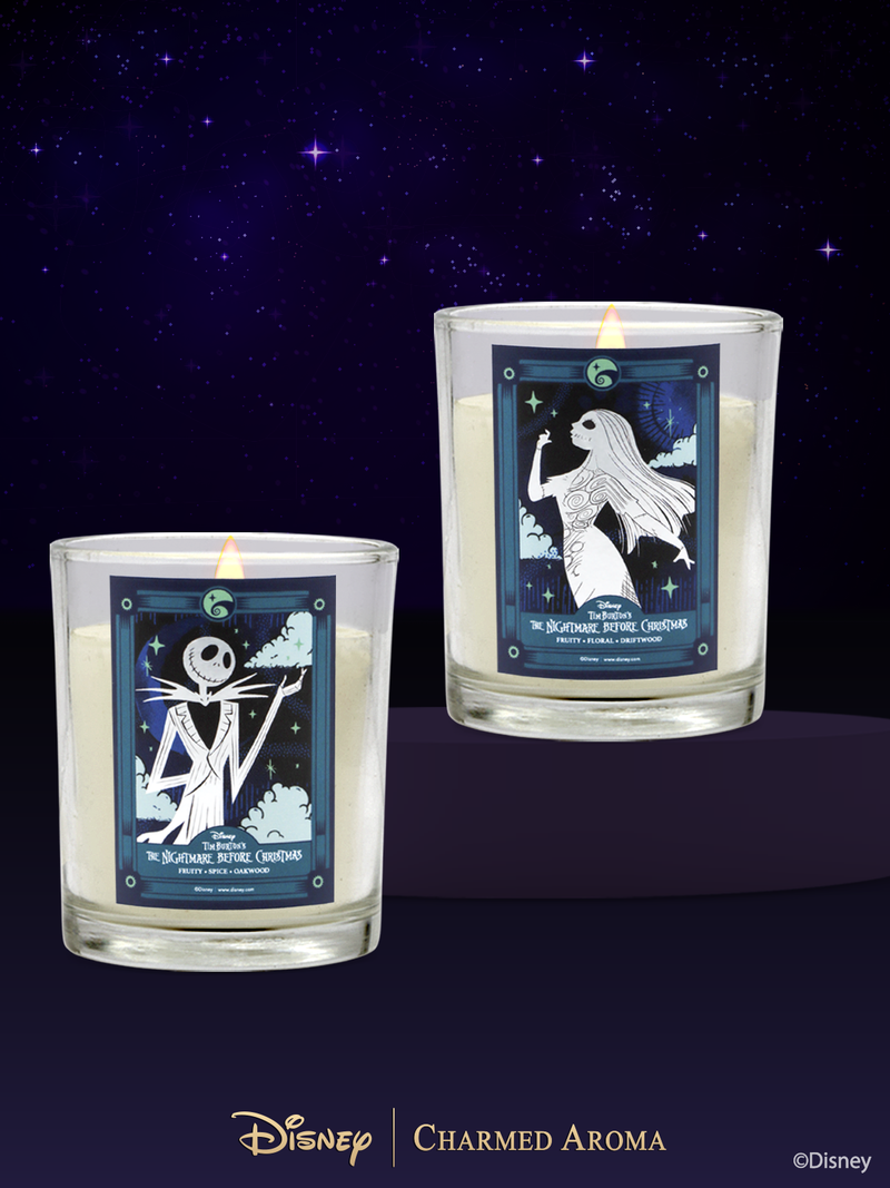 Disney® Nightmare Before Christmas Candles + Makeup Bag Set