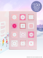 Advent Calendar (Pink) - 12 Days of Surprise Jewelry ($250 Value)