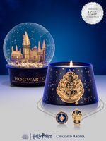 Harry Potter™ Hogwarts Snow Globe Jewelry Candle - 925 Sterling Silver Hogwarts Castle Necklace Collection