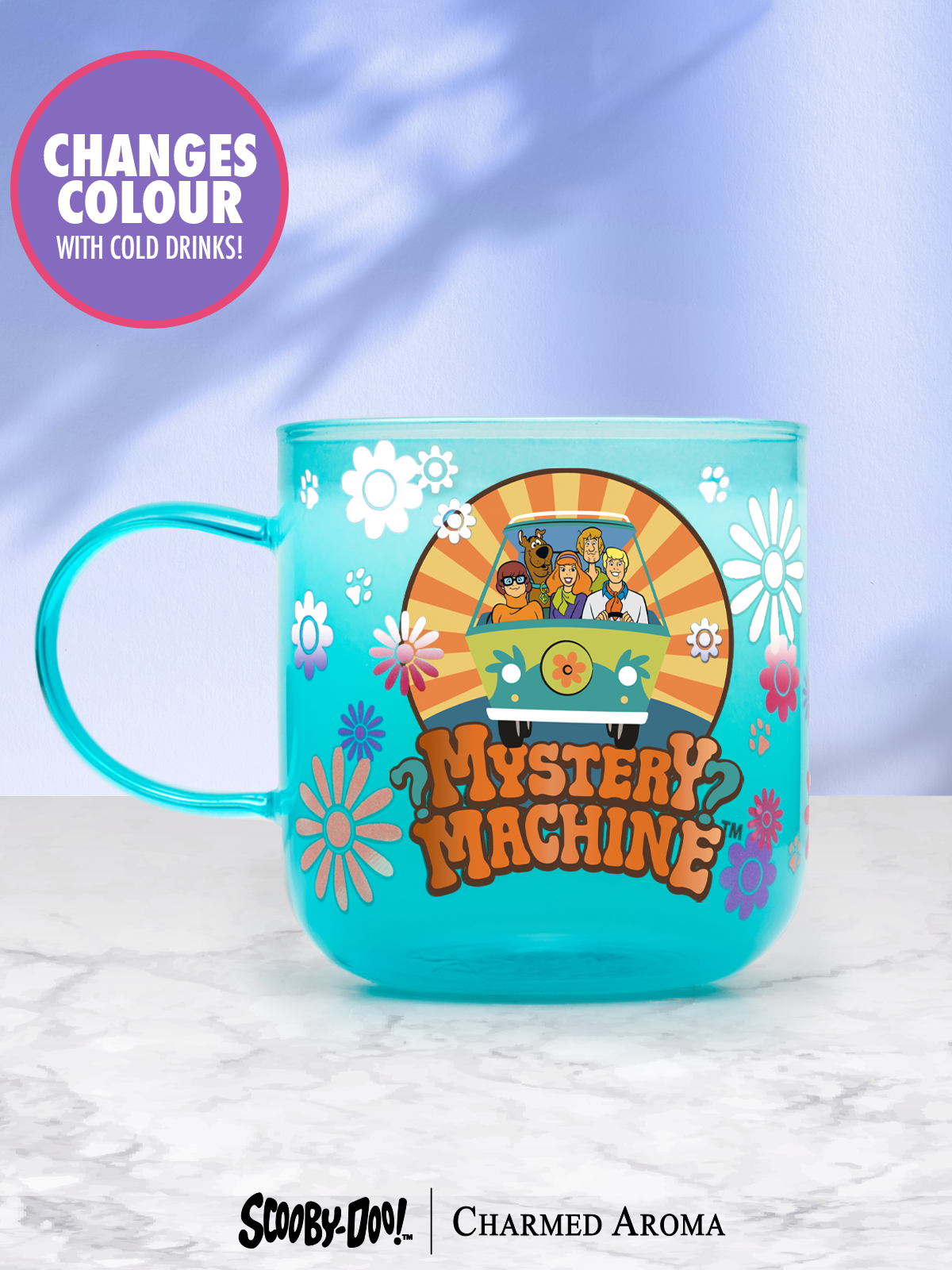 Scooby-Doo™ Mystery Machine™ Colour Changing Glass Mug