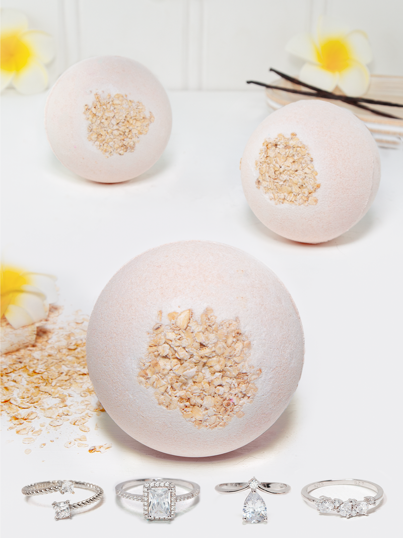 Oatmeal Bath Bomb - Ring Collection
