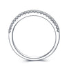 Tris Classic Stackable Ring Band in Sterling Silver