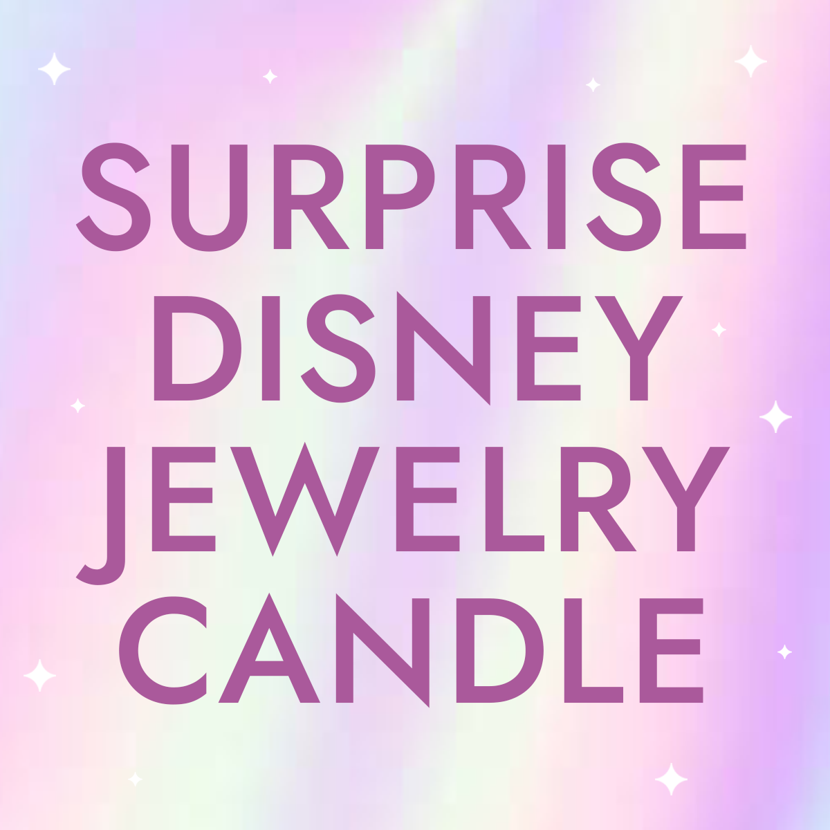 Surprise Disney® Jewelry Candle