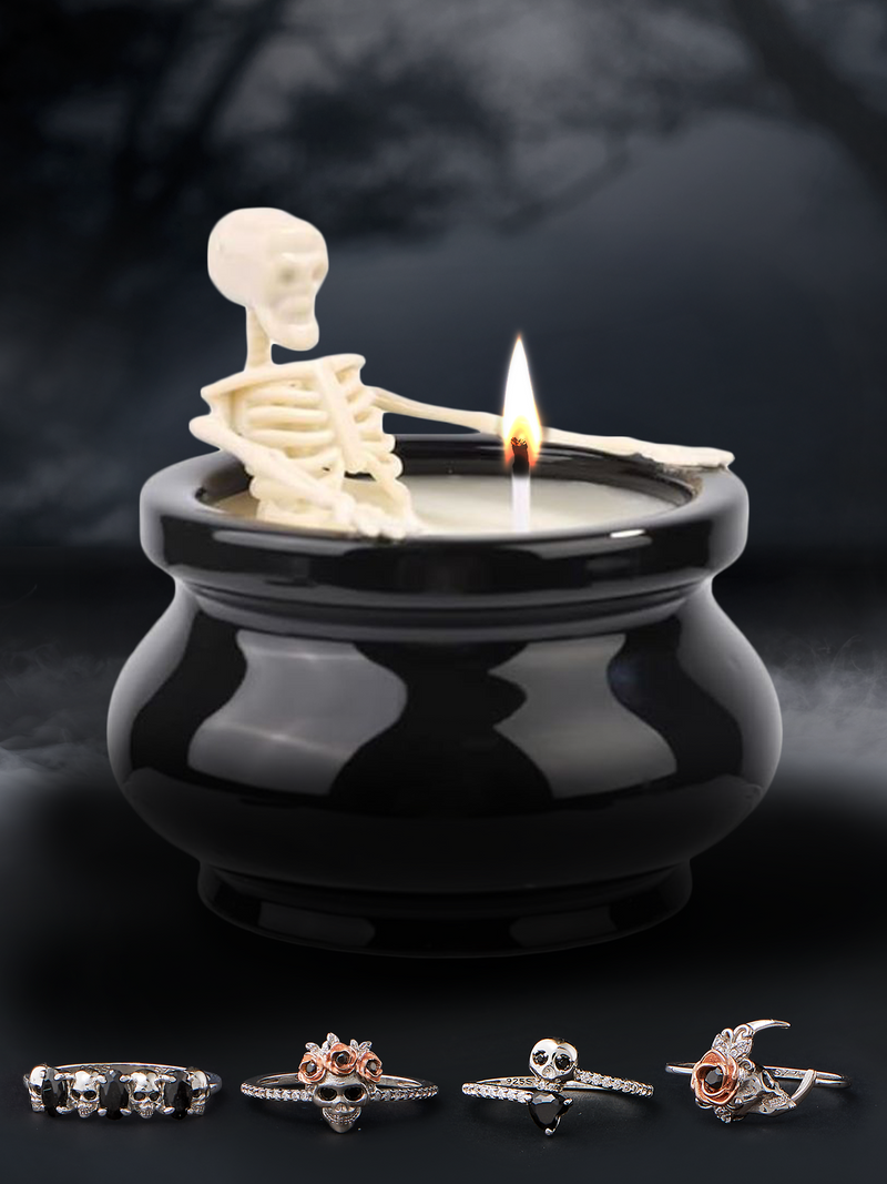 Skull Candle - Skull Ring Collection