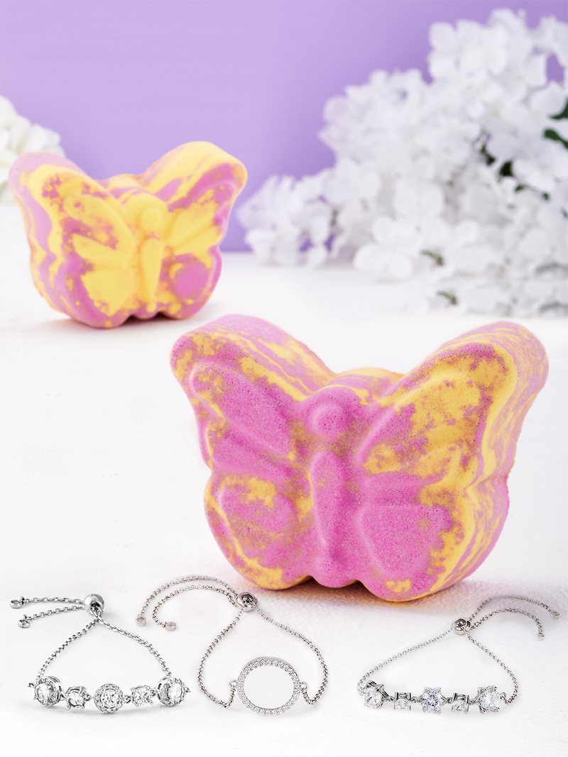 Butterfly Bath Bomb - Bracelet Collection