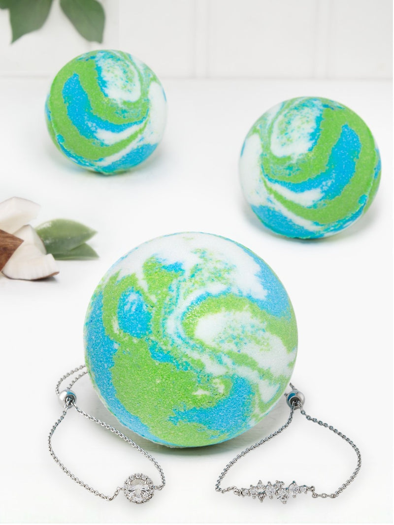 Creamy Coconut Bath Bomb - Bracelet Collection