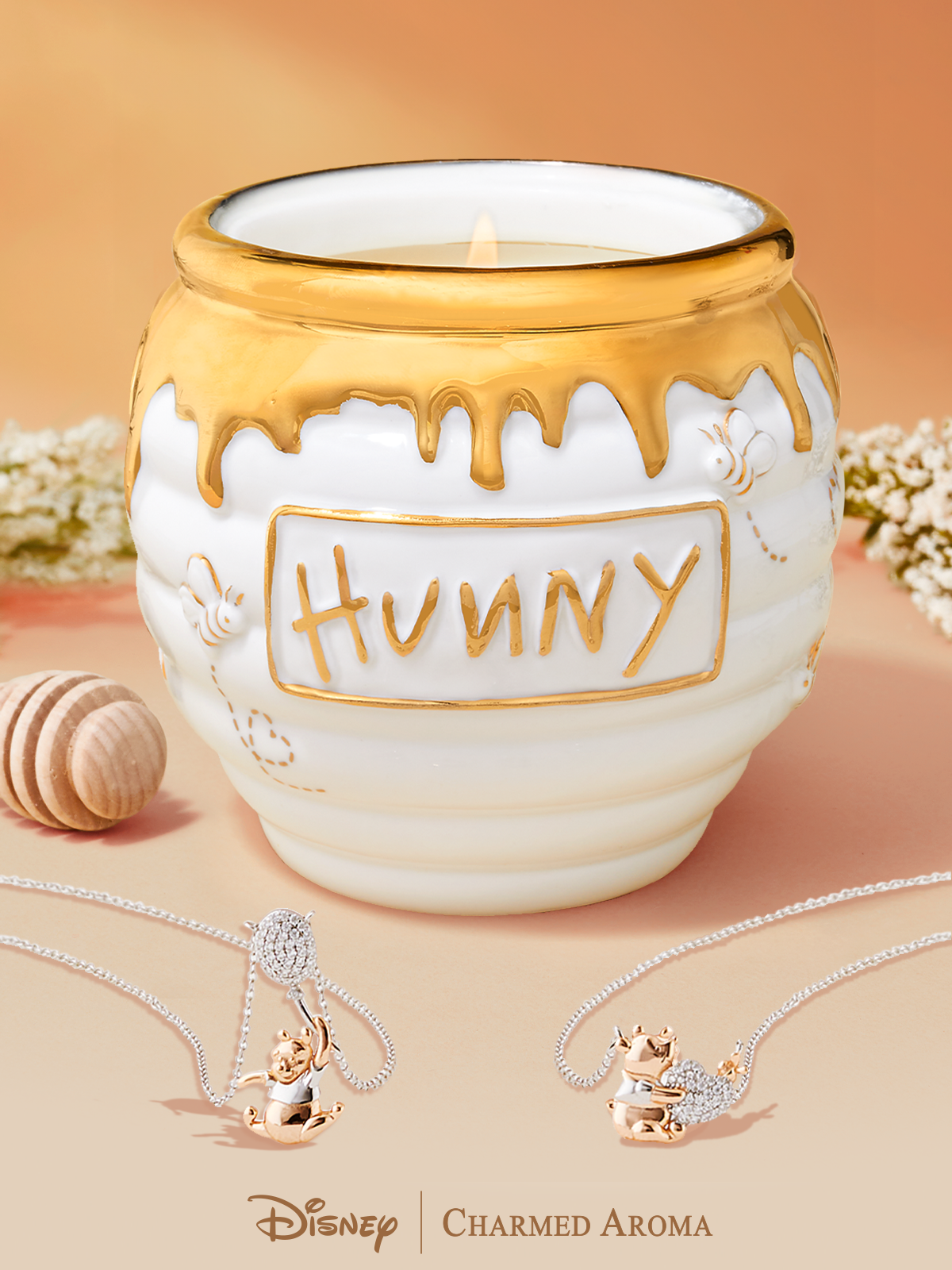 Winnie the Pooh® Hunny Pot Candle - Winnie the Pooh Necklace Collection