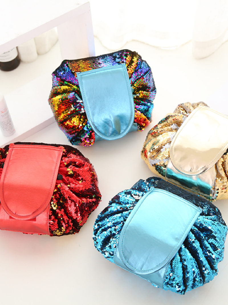 Mermaid Sequin Drawstring Pouch