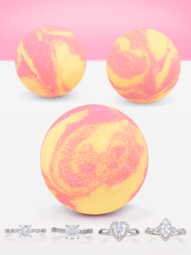 Satsuma Orange Bath Bomb - Ring Collection