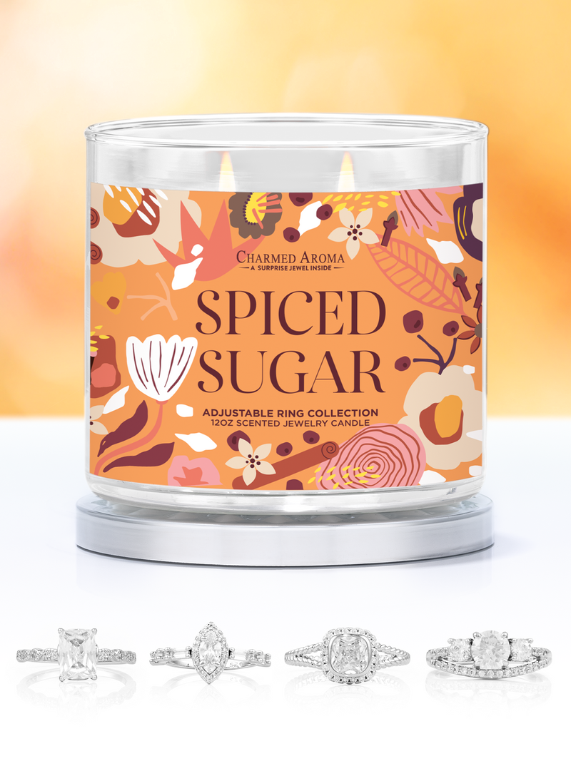 Spiced Sugar Candle - Adjustable Ring Collection